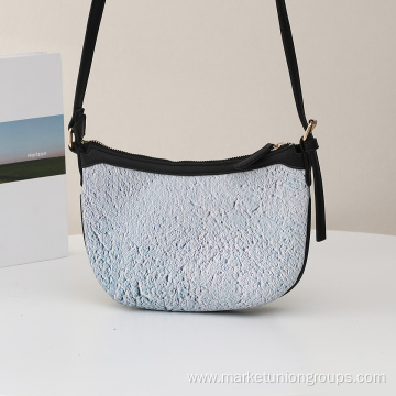 Premium Quality Custom Women Oil Painting Hand Bag Fashion Ladies Satchel Bag Leather Handbags